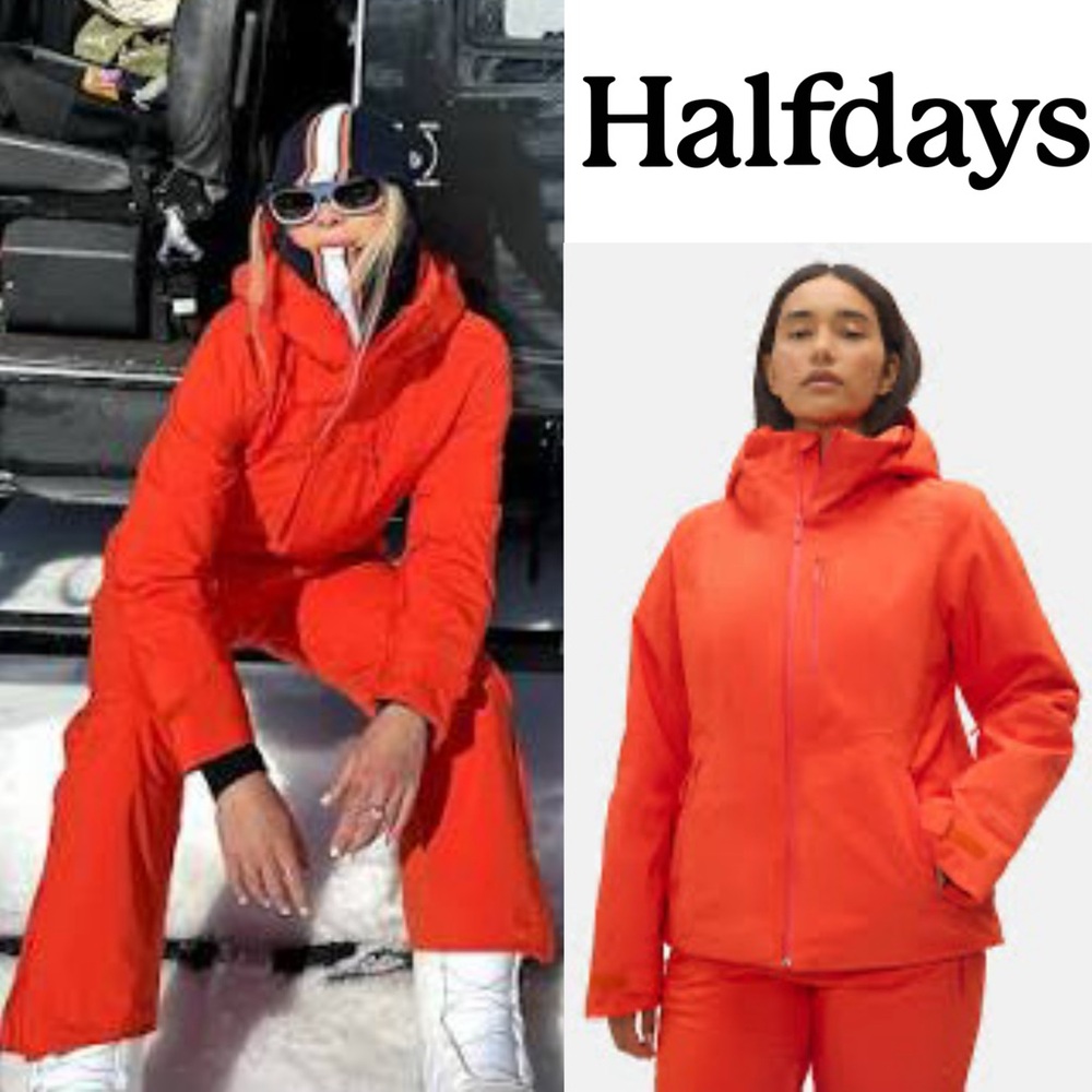 🔥newest style! Halfdays Lawrence insulated ski jacket  spritz color size large